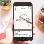 A person’s Instagram feed showing an ad for glasses.